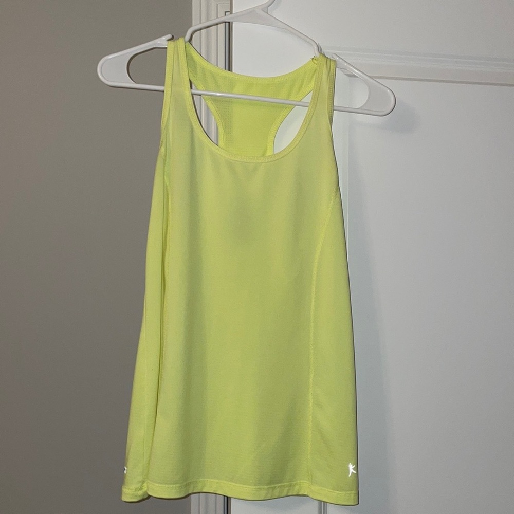 Yellow tank top